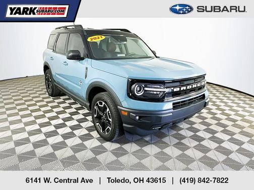 Blue 2021 Ford Bronco Sport Outer Banks