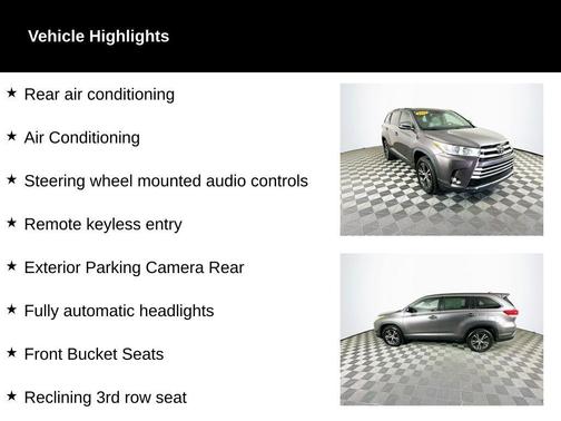2019 Toyota Highlander LE