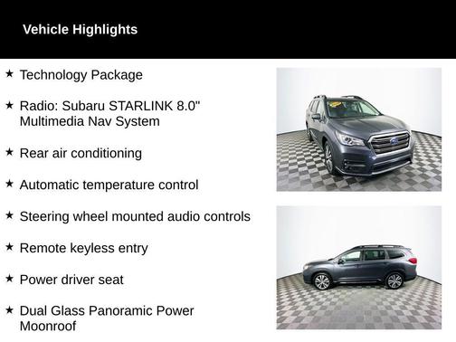 2020 Subaru Ascent Limited 8-Passenger