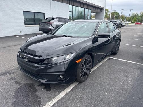 Black 2019 Honda Civic Sport