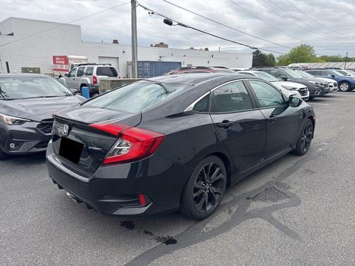 Black 2019 Honda Civic Sport