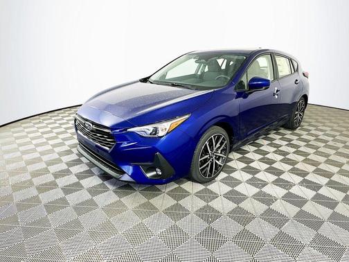 Blue 2026 Subaru Impreza Sport