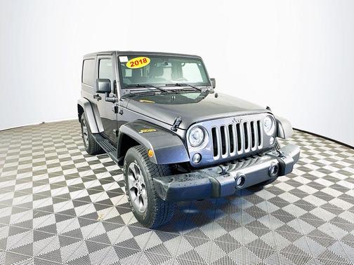 Gray 2018 Jeep Wrangler JK Sahara