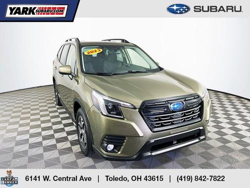 Autumn Green Metallic 2023 Subaru Forester Premium