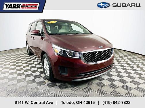 Red 2016 Kia Sedona LX
