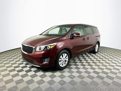 Red 2016 Kia Sedona LX