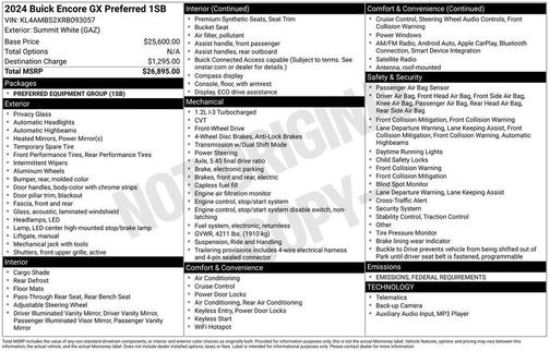2024 Buick Encore GX Preferred