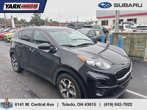 Red 2020 Kia Sportage LX