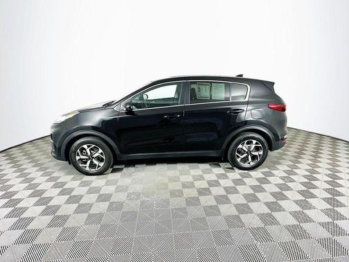 Red 2020 Kia Sportage LX