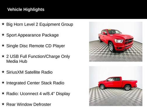 2019 RAM 1500 Big Horn
