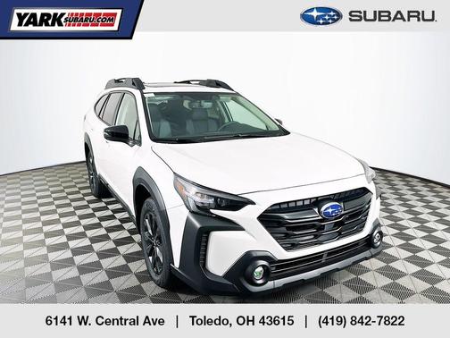 White 2025 Subaru Outback Onyx Edition