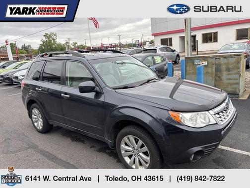 Dark Gray Metallic 2013 Subaru Forester 2.5X Limited
