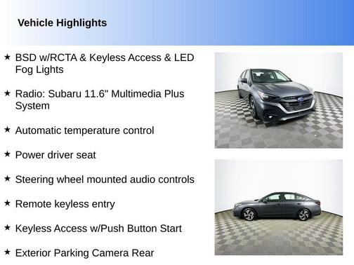 2025 Subaru Legacy Premium