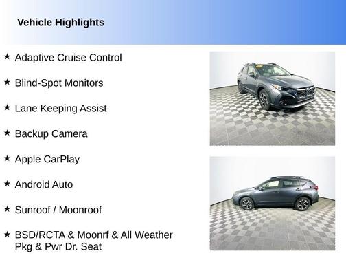 Magnetite Gray Pearl 2024 Subaru Crosstrek Premium