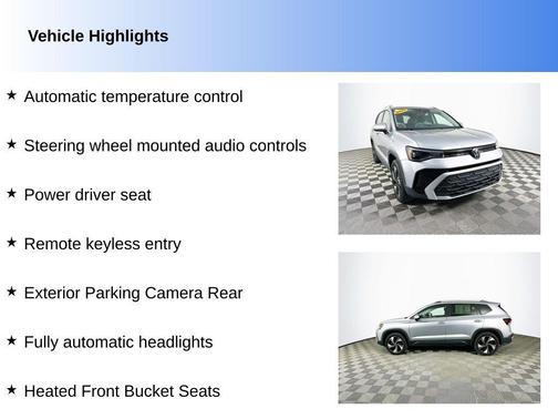 2025 Volkswagen Taos 1.5T SE