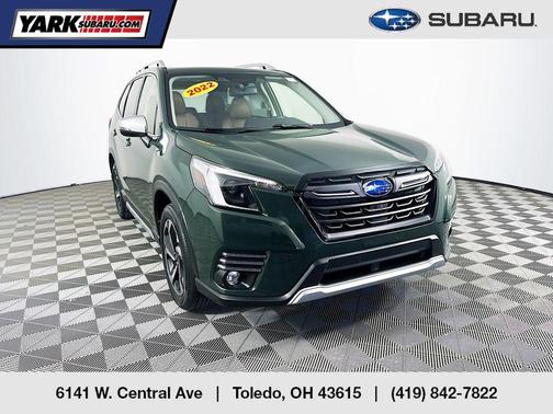 Cascade Green Silica 2022 Subaru Forester Touring