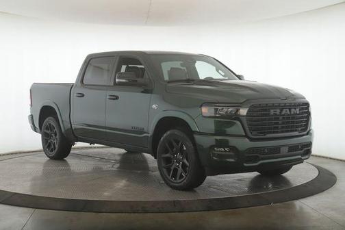 Serrano Green Metallic 2026 RAM 1500 Laramie