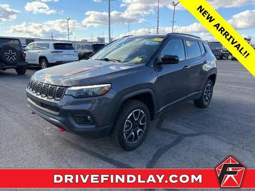 Baltic Gray Metallic Clearcoat 2024 Jeep Compass Trailhawk