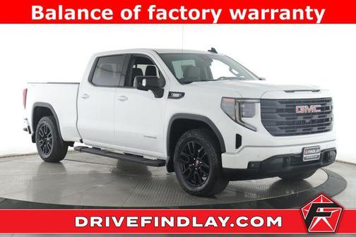 Summit White 2025 GMC Sierra 1500 Elevation