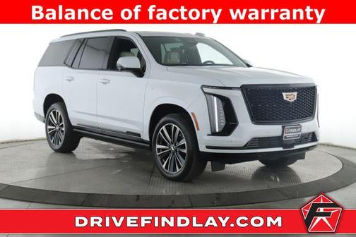 Vibrant White Tricoat 2026 Cadillac Escalade Sport