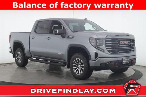 Grey 2023 GMC Sierra 1500 AT4