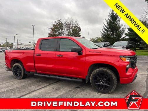 Red Hot 2024 Chevrolet Silverado 1500 Custom