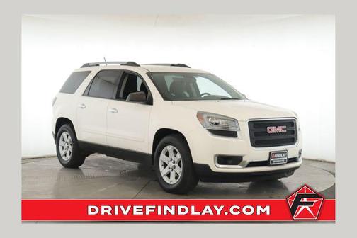 Summit White 2014 GMC Acadia SLE-2