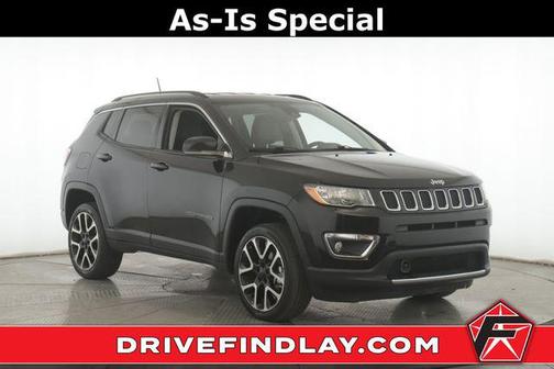 Diamond Black Crystal Pearlcoat 2018 Jeep Compass Limited