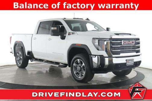 Summit White 2025 GMC Sierra 3500 SLE