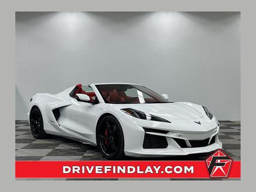 Arctic White 2025 Chevrolet Corvette E-Ray RWD Convertible 3LZ
