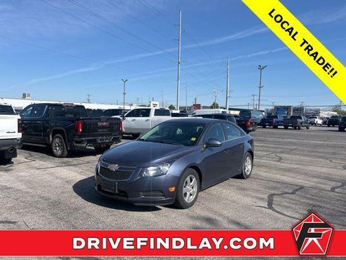 Atlantis Blue Metallic 2014 Chevrolet Cruze 1LT