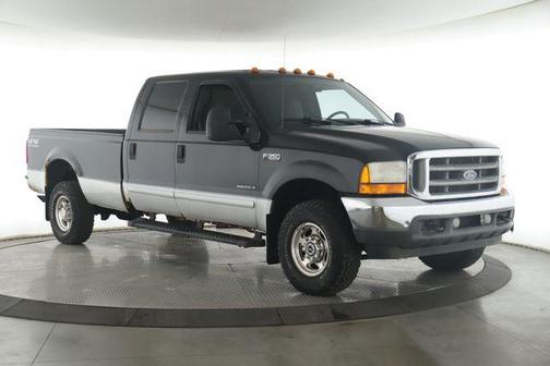 Black Clearcoat 2001 Ford F-350 XLT Crew Cab Super Duty