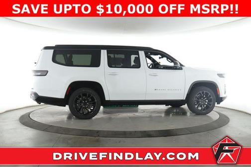 Bright White Clearcoat 2026 Jeep Grand Wagoneer L Summit Reserve 4x4