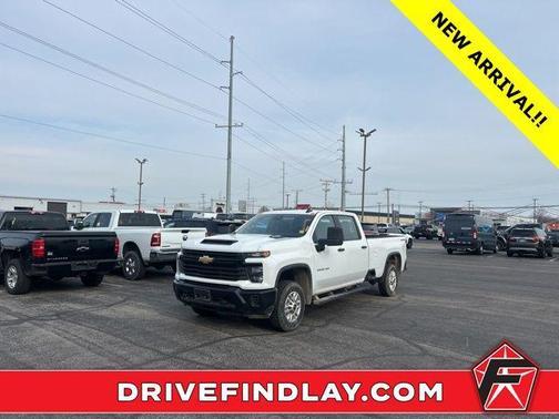 Summit White 2025 Chevrolet Silverado 2500 WT