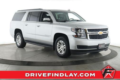 Silver Ice Metallic 2018 Chevrolet Suburban LT