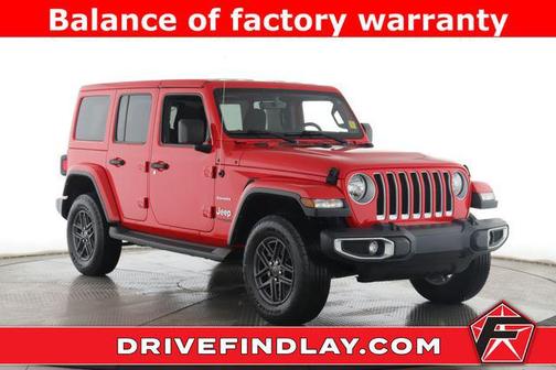 Firecracker Red Clearcoat 2022 Jeep Wrangler Unlimited Sahara
