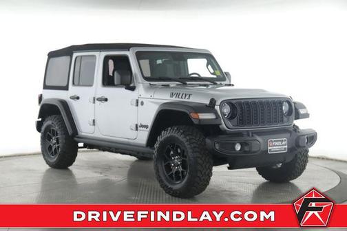 Silver Zynith Clearcoat 2024 Jeep Wrangler Willys
