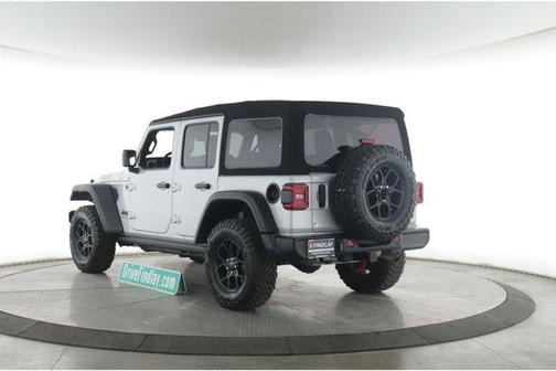 Silver Zynith Clearcoat 2024 Jeep Wrangler Willys
