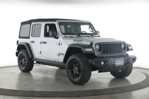 Silver Zynith Clearcoat 2024 Jeep Wrangler Willys
