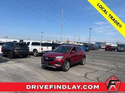 Chili Red Metallic 2020 Buick Encore GX Select