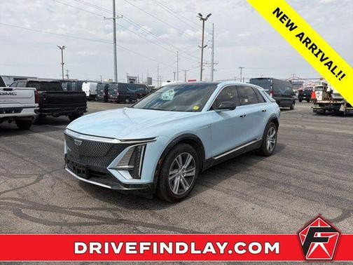Blue 2024 Cadillac LYRIQ Tech