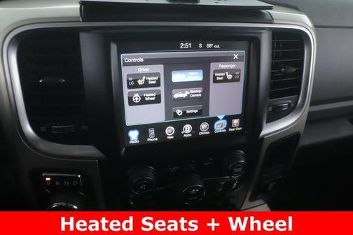 Brilliant Black Crystal Pearlcoat 2016 RAM 1500 Big Horn