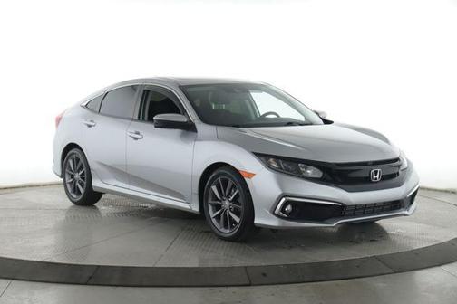 Lunar Silver Metallic 2020 Honda Civic EX