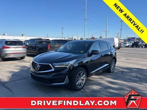 Black 2021 Acura RDX Technology Package