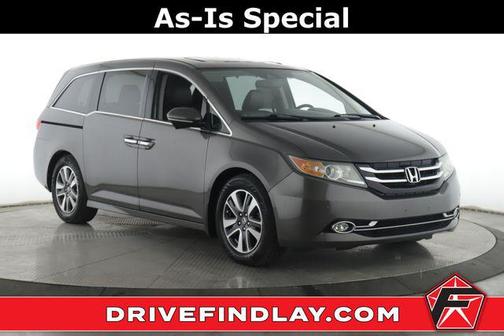 Modern Steel Metallic 2015 Honda Odyssey Touring