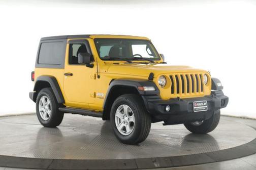 Baja Yellow Clearcoat 2019 Jeep Wrangler Sport S
