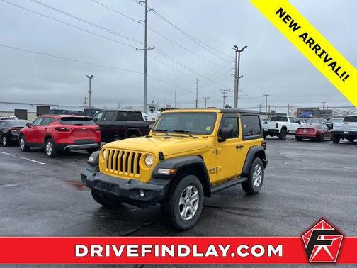 Baja Yellow Clearcoat 2019 Jeep Wrangler Sport S