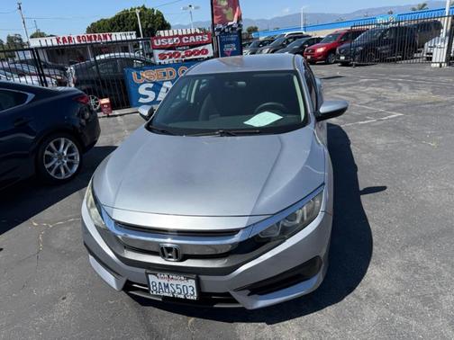 Lunar Silver Metallic 2017 Honda Civic LX