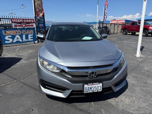 Lunar Silver Metallic 2017 Honda Civic LX