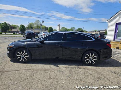 Mosaic Black Metallic 2021 Chevrolet Malibu FWD RS